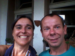 Tommy und Heike Balkon